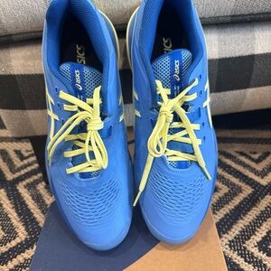 Like New! Asics Gel Resolution X Tennis Shoes. W 9.5 (M8) with box!